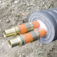 Insulation of water pipes in the ground: rules for thermal insulation of external branches