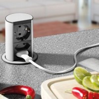 How retractable countertop sockets work and how to install them yourself