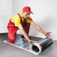 Infrared carbon heated floor: principle of operation and installation rules