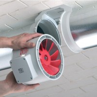 Duct silent fans for exhaust hoods: existing types of devices and their operating parameters