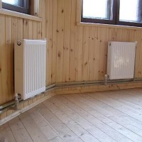 Steam heating in a private home and country house based on a stove or boiler