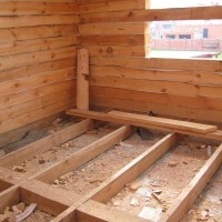 Floor insulation using joists: materials for thermal insulation + insulation schemes