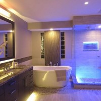 Bathroom lighting: DIY LED lighting installation