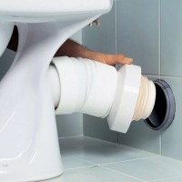 Installing corrugation on a toilet and the specifics of connecting plumbing with it