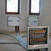 How a radiant heating system works: diagrams and wiring options