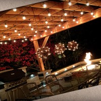 How to make beautiful lighting in a gazebo: photo ideas, connection diagrams