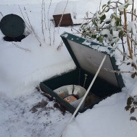 How to maintain a Topas septic tank in winter