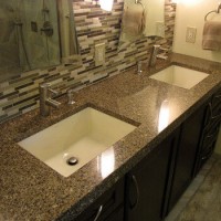 Bathroom countertop under the sink: types, how to choose and install correctly