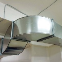 Standards for mounting distances for air ducts: calculation of geometric data of the ventilation route