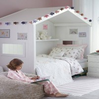 House bed for boys and girls: step-by-step instructions for making it yourself