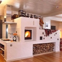 Types of brick stoves for the home: types of units by purpose and design features