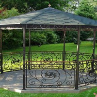 How to build a comfortable metal gazebo with your own hands: ideas, step-by-step instructions, photos