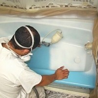 How to paint a cast iron bathtub: common means and technologies