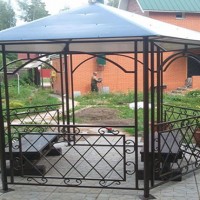 Comment fabriquer un gazebo à partir d'un tube profilé de vos propres mains: instructions étape par étape, recommandations, photos