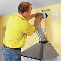 How to connect a kitchen hood to ventilation: work instructions