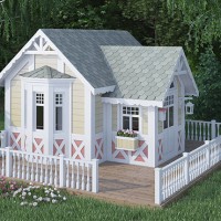 How to make a wooden children's house in the country: ideas, drawings, construction stages