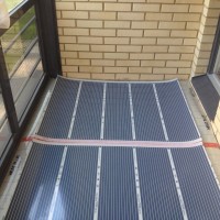 How to make a warm floor on a balcony and loggia: choosing a heating system + installation instructions