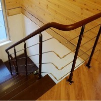 How to choose and install beautiful railings for stairs in a private house