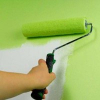 How to paint drywall: choice of paint, tools, application instructions