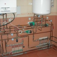 Connecting an electric boiler to a gas boiler: the best diagrams and work order