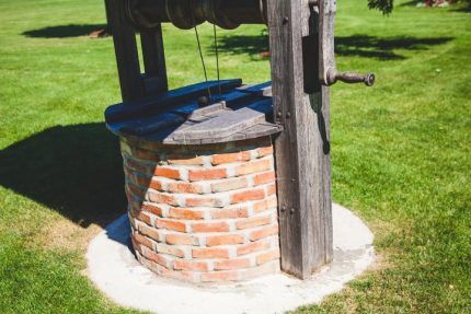 Brick well