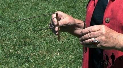 Dowsing with electrodes
