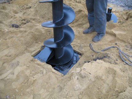 Spiral Drilling Auger