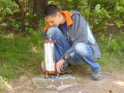 Hydroprospecting is a method of searching for groundwater