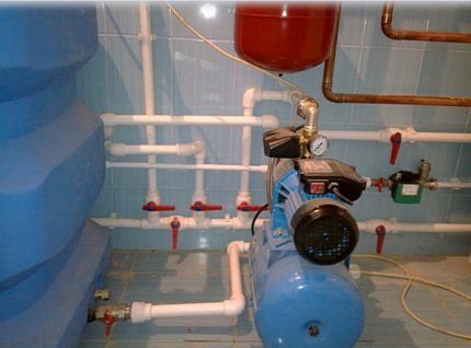 Centrifugal pumps for increasing water pressure