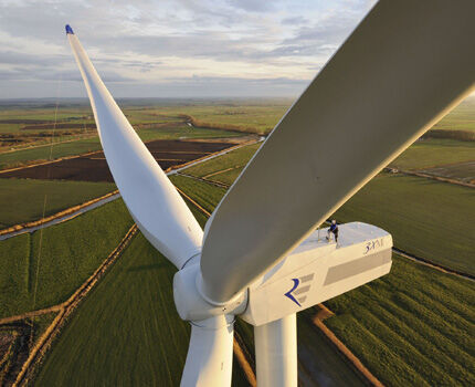 Wind turbines are a type of alternative energy source