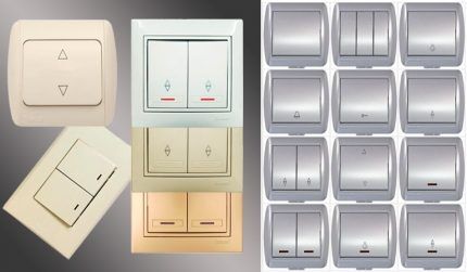 Variety of switches for your home