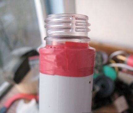 Homemade filter for water purification from PVC pipe