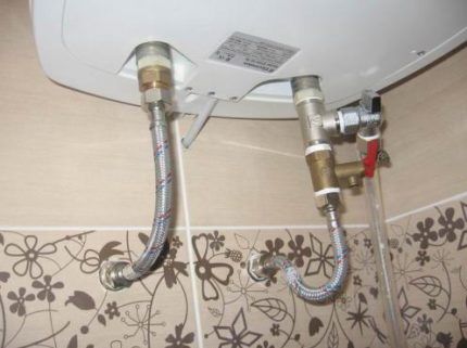 Is it necessary to drain the water from the water heater?