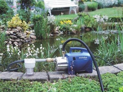 What is a surface fountain pump?