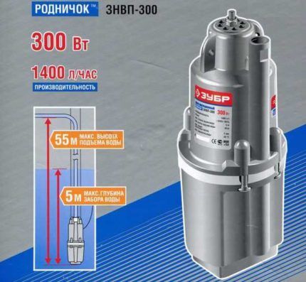 Water submersible pump Rodnichok