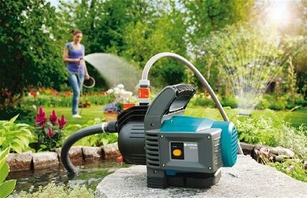 Surface pumps for gardening