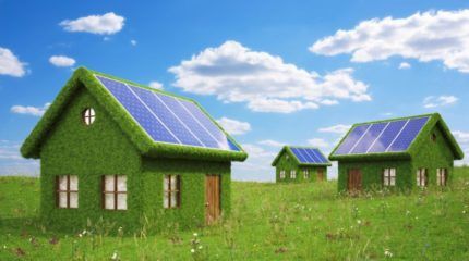 Environmental aspects of using solar panels