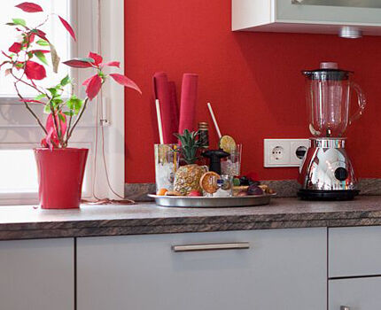 Harmoniously matched kitchen sockets