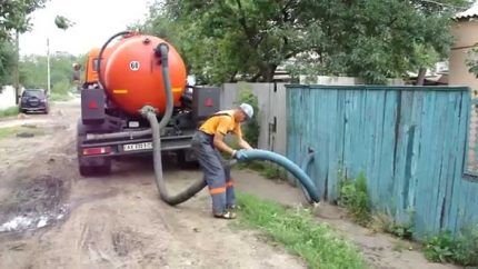 Appeler un camion d'égout