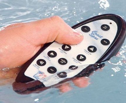 Jacuzzi kontrolpanel