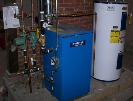 Gas boiler maintenance