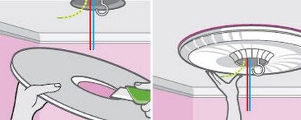 Installation of a polymer structure