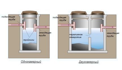 Where are live bacteria used for cesspools?