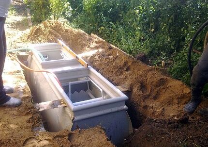 Installation of septic tank Tver 