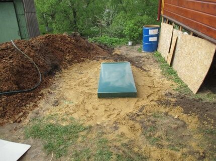 How to install a septic tank in Tver without using equipment