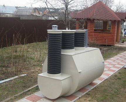 Factory-made septic tank