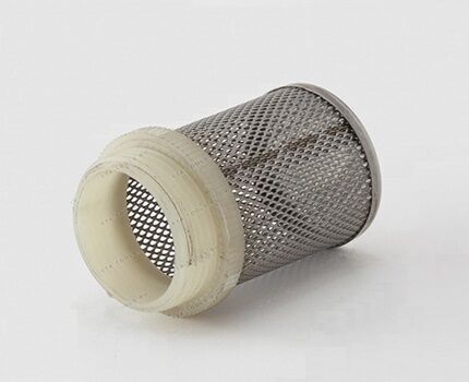 Filter with mesh for rough water purification