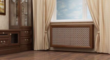 Grilles for steam heating radiators