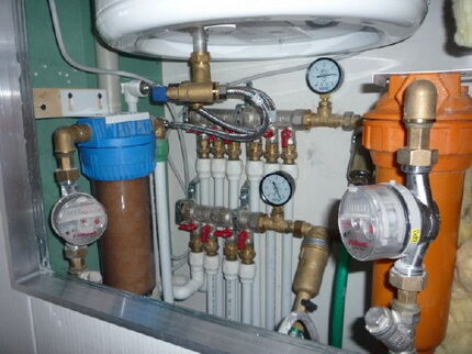 DIY plumbing in a private house