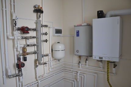 Boiler piping